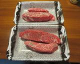 黒毛和牛のステーキ(^^♪作り方1写真