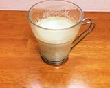 あったまる抹茶milk(*☻作り方2写真