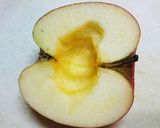 本日のおやつ レンジで作る焼き？リンゴ作り方1写真