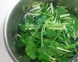 わさびの新芽の酢の物作り方4写真
