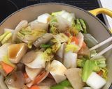 けんちん蕎麦にも。けんちん汁さん作り方3写真