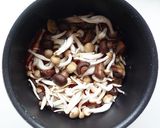 マッシュルームとしめじのトマトパスタ作り方7写真