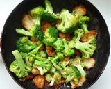 ブロッコリーと豆腐のオイスターソース炒め作り方5写真