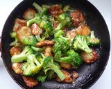 ブロッコリーと豆腐のオイスターソース炒め作り方6写真