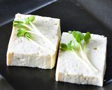 昆布締め豆腐の和風サーモンタルタルのせ♪作り方5写真