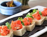 昆布締め豆腐の和風サーモンタルタルのせ♪作り方7写真