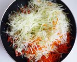 パパイヤチャンプルー　青パパイヤ炒め作り方6写真