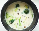ブロッコリーとしめじの豆乳シチュー作り方8写真