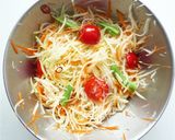 青パパイヤとにんじんのソムタム作り方8写真