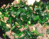 糖質制限☆トルコのほうれんそう挽肉炒め作り方4写真