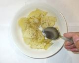 鶏肉ポテトサラダはさみ焼き♪レンジで簡単作り方7写真