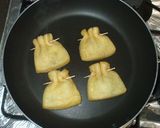 信田巻き♪油揚げを巾着にして焼きました作り方7写真