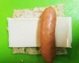 薄揚げのウインナーチーズ巻き作り方1写真
