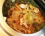 鳥ひき肉となめこ炒め(*^^*)作り方3写真