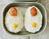 簡単かわいいキャラ弁☆ニワトリおにぎり作り方5写真