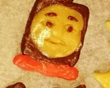 キティちゃんトーマス クッキーケーキ作り方5写真