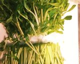 ズボラ男子の☆豆苗の簡単塩炒め作り方1写真