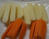 めんつゆで煮込む肉巻きじゃが作り方1写真