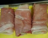 めんつゆで煮込む肉巻きじゃが作り方2写真