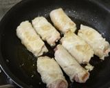 めんつゆで煮込む肉巻きじゃが作り方3写真