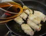 めんつゆで煮込む肉巻きじゃが作り方4写真