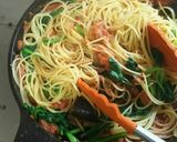 ツナと野菜のトマトソースパスタ作り方7写真