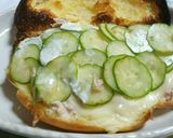 クロワッサンツナチーズトースト作り方5写真