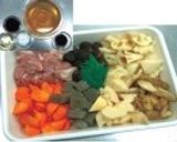 炒り鶏（筑前煮：おせちの煮しめに！）作り方1写真