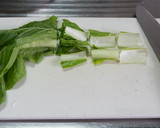 大阪しろなと油揚げの炊いたん作り方1写真