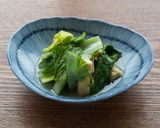 大阪しろなと油揚げの炊いたん作り方5写真