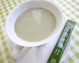 豆乳をさらにおいしく～豆乳青汁作り方4写真