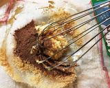 バレンタイン♡ヘルシーチョコチーズケーキ作り方1写真