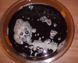 煮汁で作るお母ちゃんの黒豆プリン作り方1写真