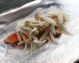 薬膳・鮭のゆずポンホイル焼き作り方3写真