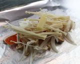 薬膳・鮭のゆずポンホイル焼き作り方4写真