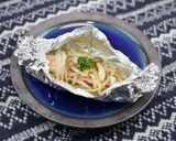 薬膳・鮭のゆずポンホイル焼き作り方6写真