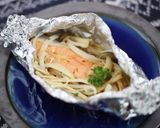 薬膳・鮭のゆずポンホイル焼き作り方7写真