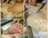 ローストハーフチキン！レモンペッパー味作り方4写真
