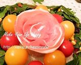 生ハムの薔薇で彩り☆リースサラダ作り方3写真