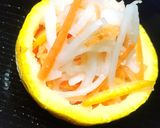 柚子の器の紅白なます作り方4写真