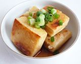 高野豆腐の揚げだし豆腐作り方5写真
