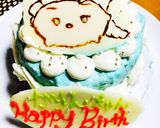 アナ雪チョコケーキ作り方1写真