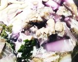 紫白菜を使った紫色のスープの貴族鍋♪作り方1写真