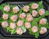 蕪入り蒸し団子作り方3写真