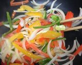 冷蔵庫にあるもので！プルコギ風☆野菜炒め作り方4写真