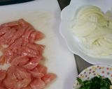 鶏ささみとしめじのクリームパスタ作り方2写真