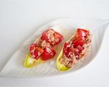 ツナとトマトのチコリサラダ作り方4写真