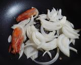 激うま♬天然赤海老と甘栗のクリームパスタ作り方3写真