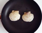 殻付き帆立のガーリックバター焼き作り方2写真