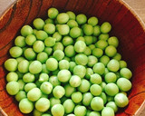 簡単！えんどう豆の卵とじ作り方1写真